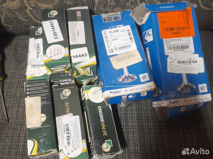 Комплет клапанов кия спортэйдж 1