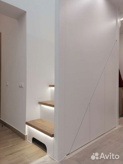 Лестница из металла