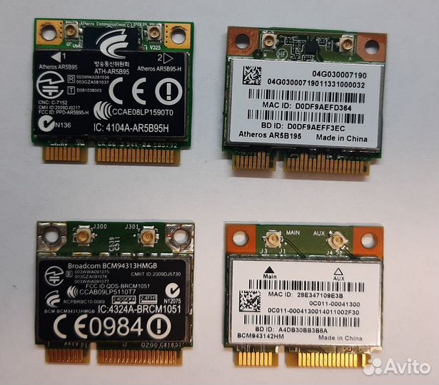 Wifi адаптер (вайфай модуль) mini pci-e