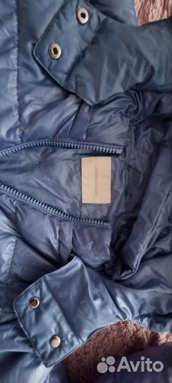 Пуховик женский длинный