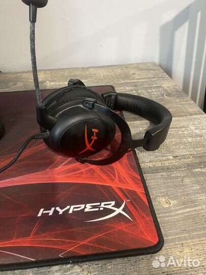 Наушники HyperX cloud core 7.1 и мышка Razer