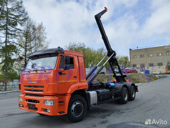 Мультилифт Камаз 6520 Cummins 400 сил Kromann 26 t