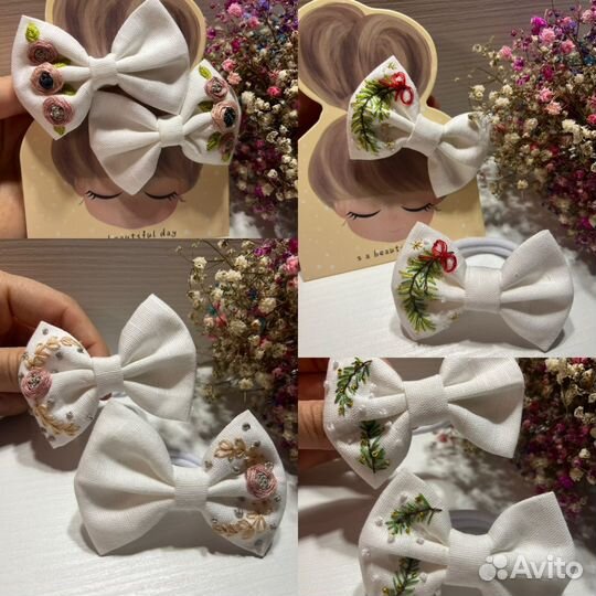 Бантики (резинки, заколки)