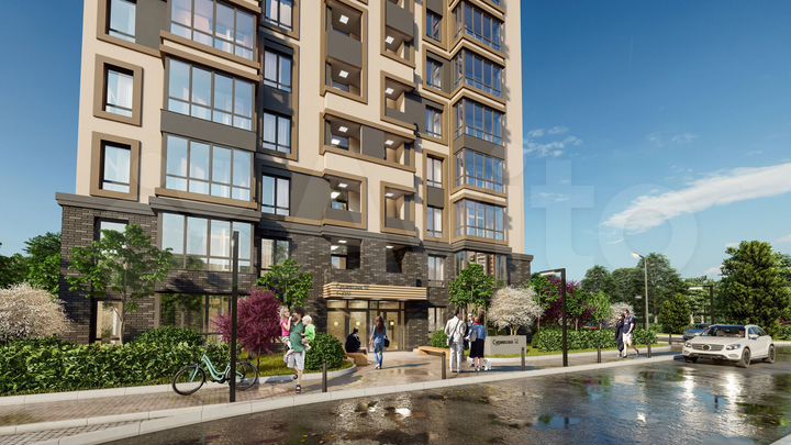 1-к. квартира, 48,3 м², 25/25 эт.