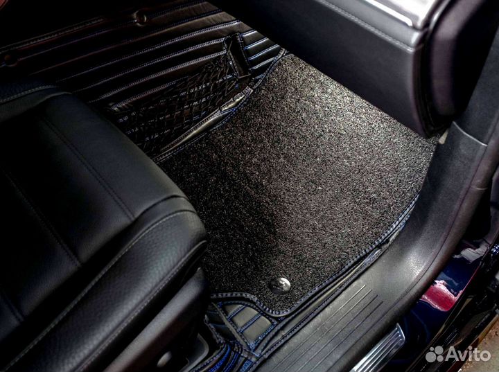Ковры в салон на Mercedes-Benz GLS 2021г