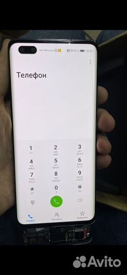 Дисплейный модуль 30 pro plus в рамке