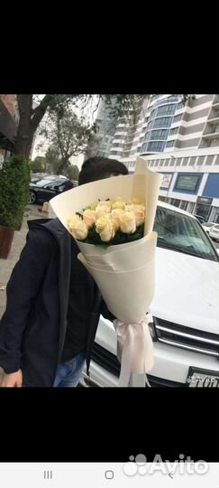 Розы, герберы, хризантема