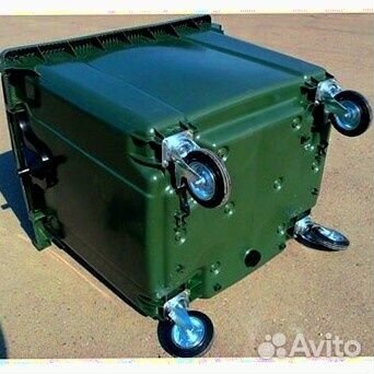 Мусорный контейнер 0.77 м3. Арт. 6781