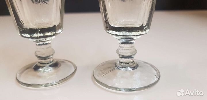 Гранёные рюмки СССР, лафитники