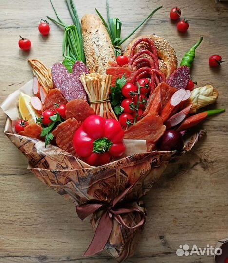 Мужские букеты съедобные