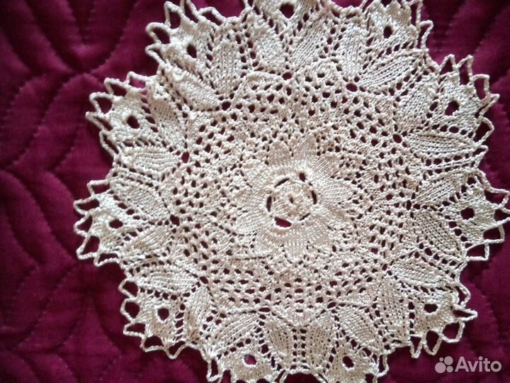 Салфетки интерьерные винтажные ручной работы