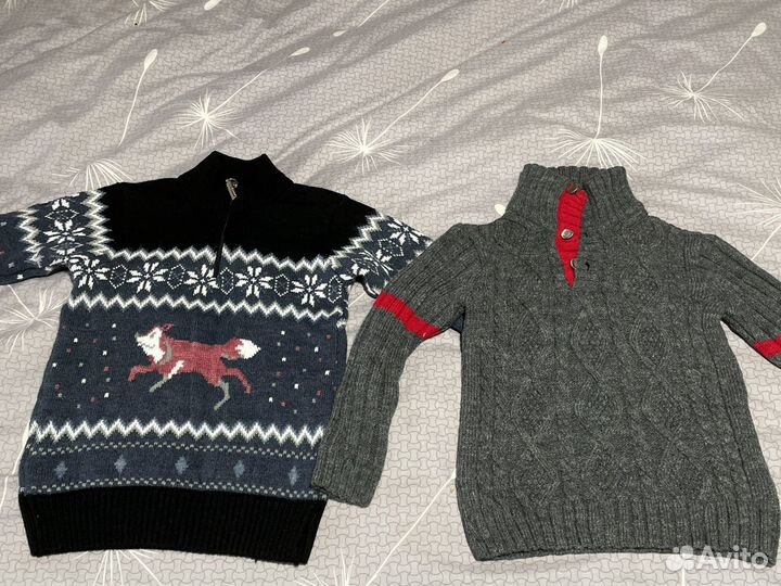 Джемпер свитер зимний теплый новый