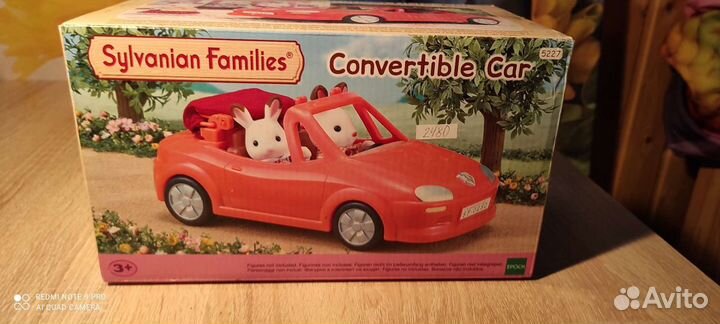 Sylvanian families. Convertible car