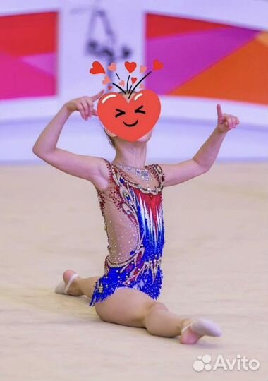 Купальник для художественной гимнастики 128