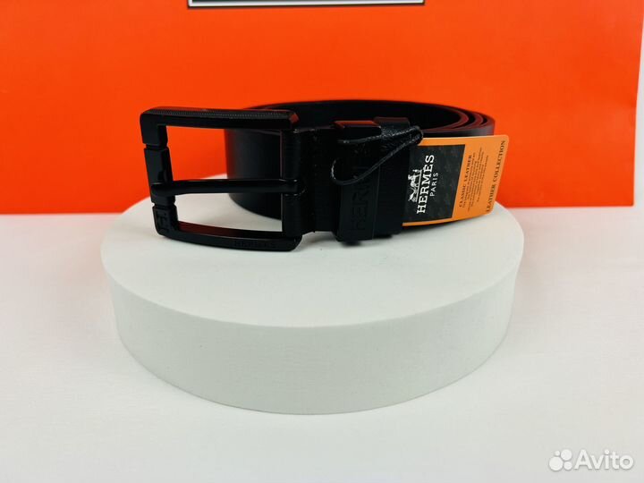 Ремень мужской кожаный Hermes