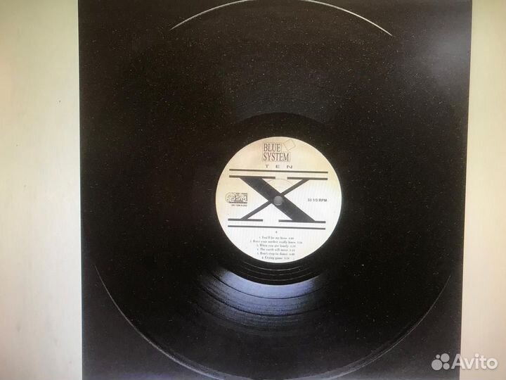 Blue System-X-ten Lp albom new