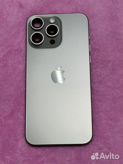Корпус для iPhone 15 Pro Max Natural с разбора