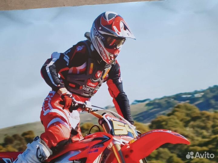 Плакаты honda мотокросс 60см х 90см