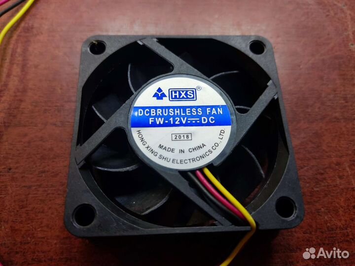 Вентиляторы 60мм 3pin 12V