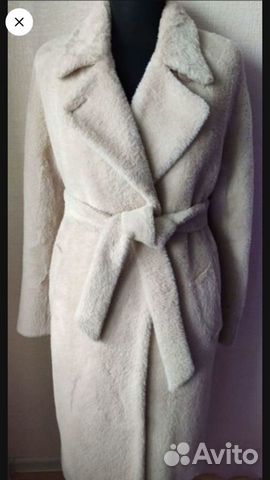 Меховое пальто демисезонное Silvia Manetti Италия