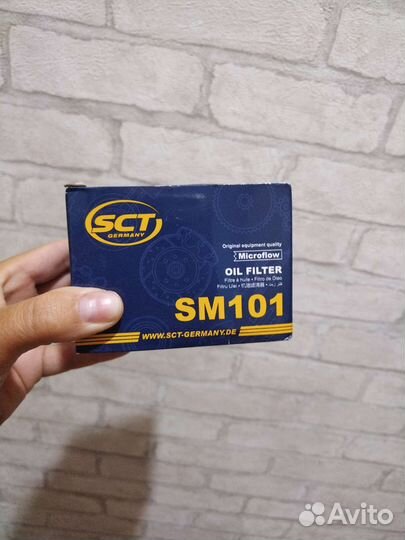 Фильтр масляный sm 101 новый в слюде