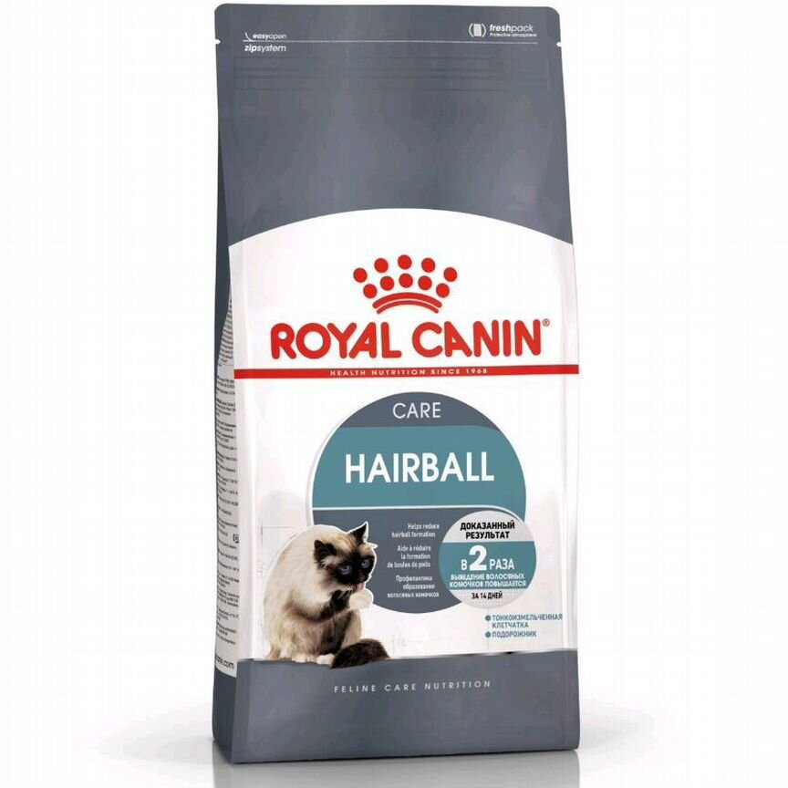 Сухой корм Royal Canin Hairball 10 кг