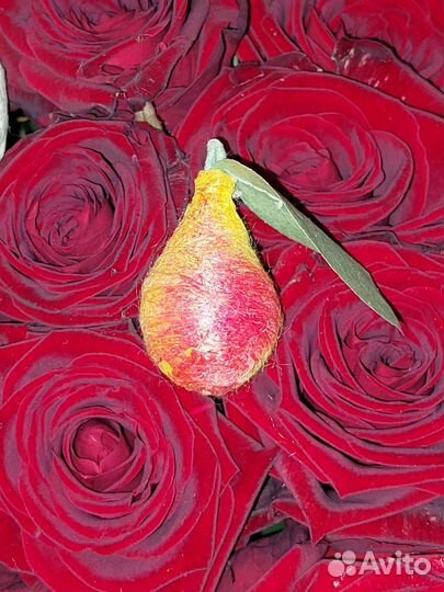 Елочные игрушки ватные, ниточные