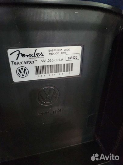 Акустика fender volkswagen