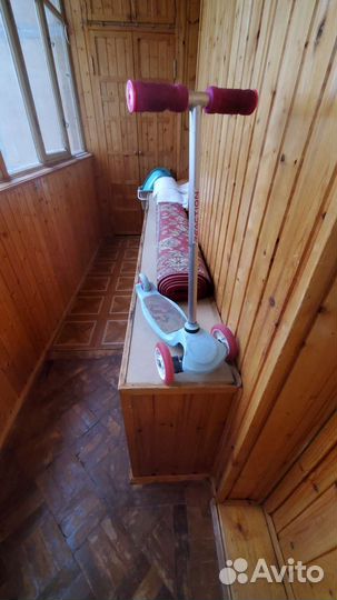 Детский трехколесный самокат