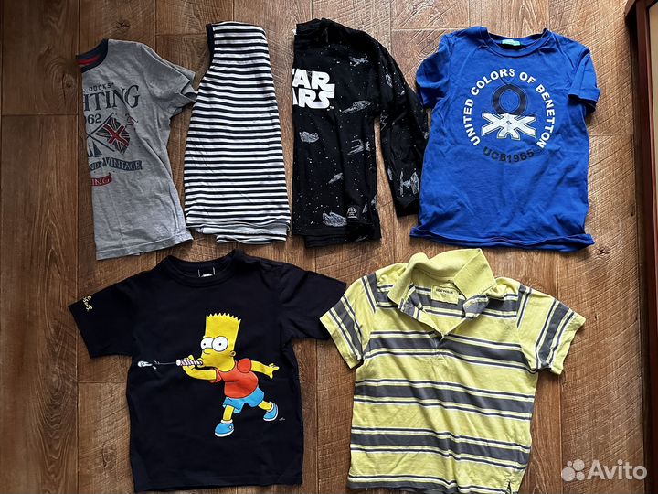 Вещи для мальчика пакетом 128-134