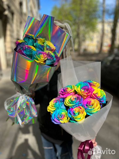 Радужная Роза Эвкадор