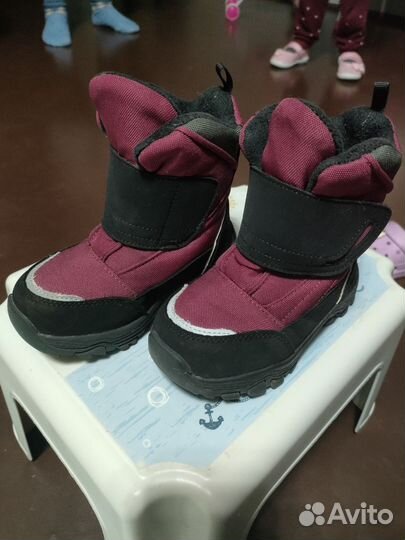 Ботинки зимние для девочки 23 tombi