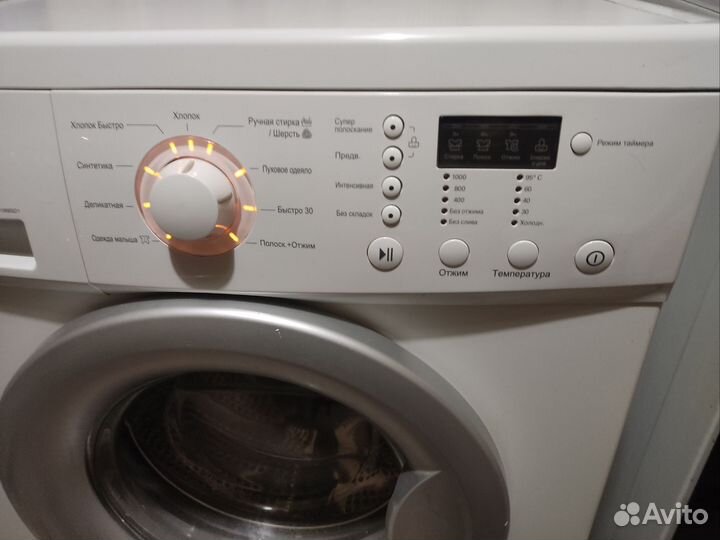 Стиральная машина LG на 4 кг узкая
