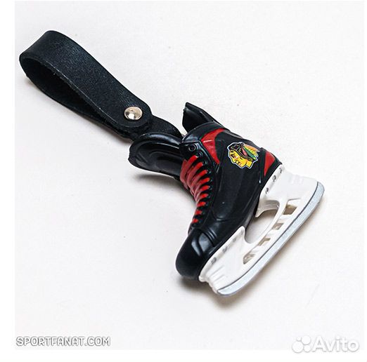 Брелок конек хоккейный Colorado Avalanche и др