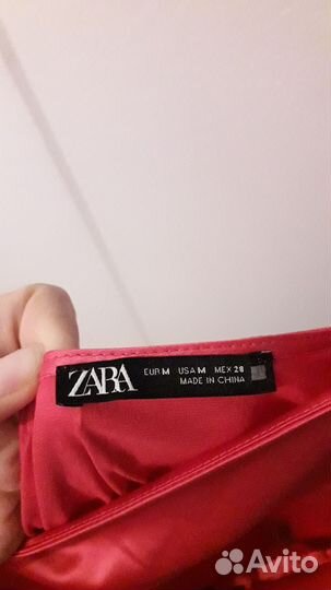 Платье в бельевом стиле zara