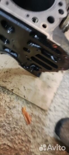 Блок цилиндров двигателя 4hf1 isuzu