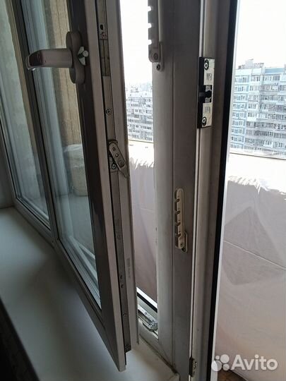 Оконный блок пвх с дверью бу