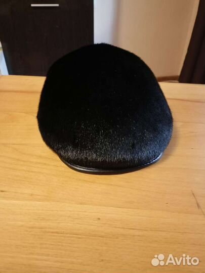 Меховая мужская кепка из нерпы