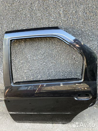 Дверь задняя левая renault logan