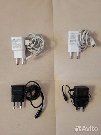 Зарядные устройства с кабелями