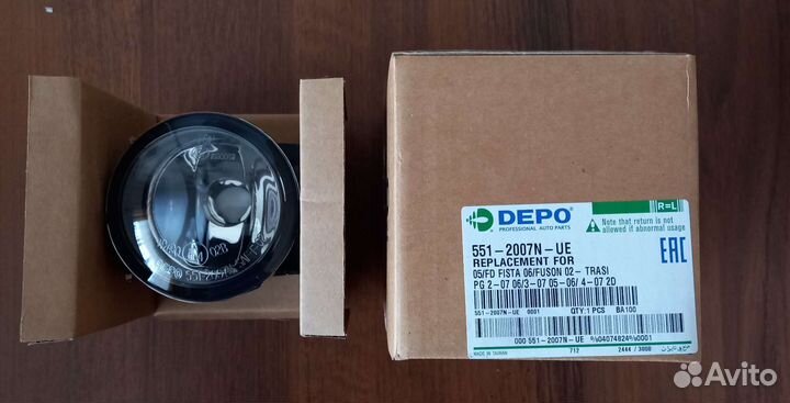 Комплект птф Renault Duster l