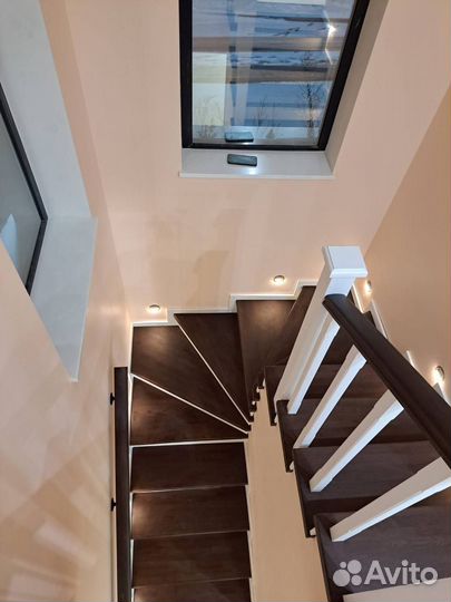 Деревянные лестницы на второй этаж на заказ