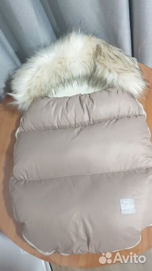 Теплый конверт для новорожденного