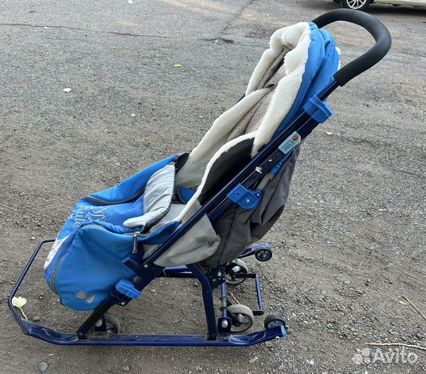 Коляска санки