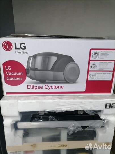 Новый пылесос LG с контейнером мощный 2000 вт
