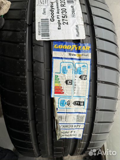 Goodyear Eagle F1 Asymmetric 3 245/35 R20 и 275/30 R20 Y