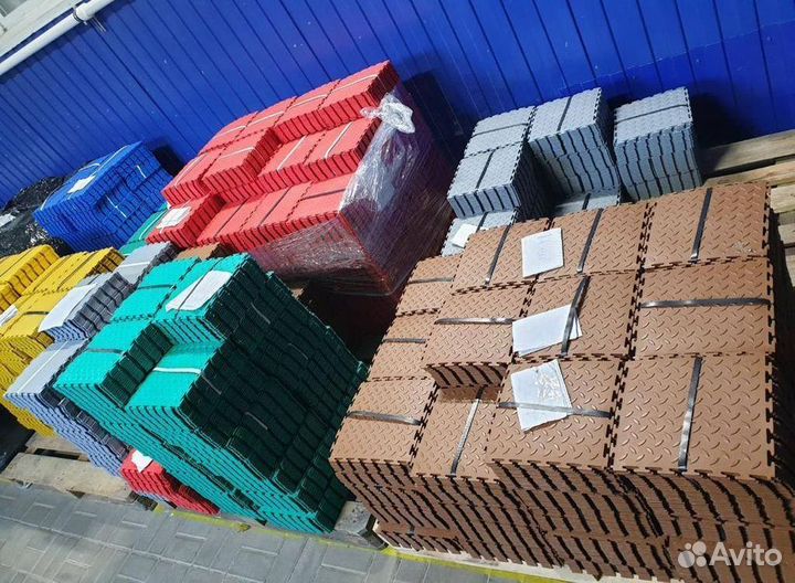 Пвх плитка в производственное помещение