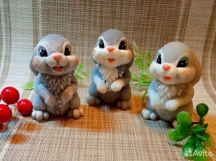 Зайки из мыла