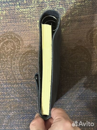 Кожаный блокнот ручной работы А5