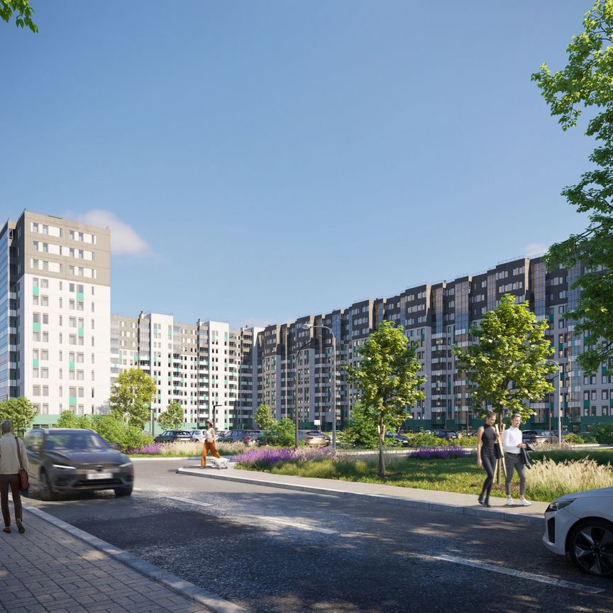 2-к. квартира, 60 м², 2/12 эт.